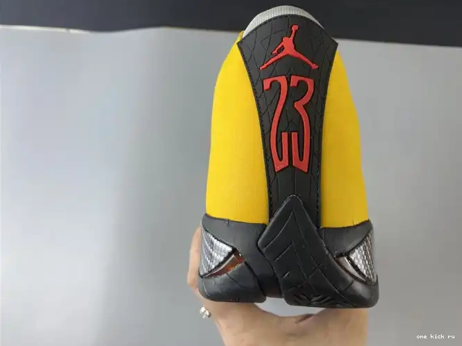 Rep JORDAN RETRO AIR UNIVERSITY 14 BQ3685-706 GOLD 0405